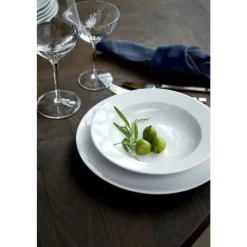 Online Pillivuyt Eventail Tallerken dyb med fane Hvid