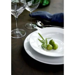 Online Pillivuyt Eventail Tallerken dyb med fane Hvid