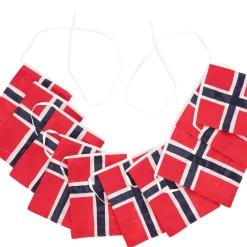 Discount Celebrate Flagranke R&oslash;d/Blå