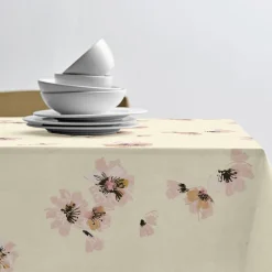 Best Södahl Flora Akryldug m. antislip Yellow