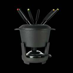 Outlet Funktion Fonduesæt med gafler Sort st&oslash;bejern