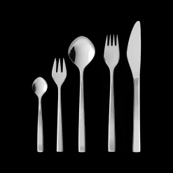 New Gense Fuga Bestiksæt 60 dele Mat/Blankt stål