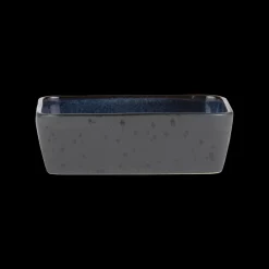 Outlet BITZ Gastro Fad rektangulært Sort/M&oslash;rkeblå