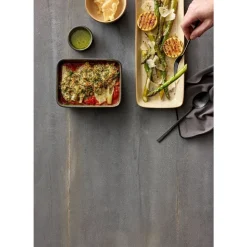 Outlet BITZ Gastro Fad rektangulært Sort/Gr&oslash;n