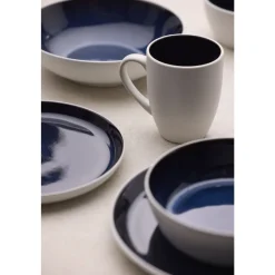 Best BITZ Gastro Pastaskål Hvid/M&oslash;rkeblå