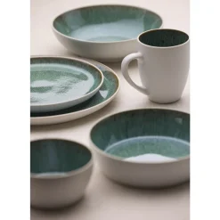 Best BITZ Gastro Pastaskål Hvid/Gr&oslash;n