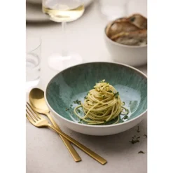 Best BITZ Gastro Pastaskål Hvid/Gr&oslash;n