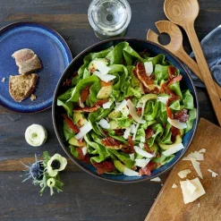 Outlet BITZ Gastro Salatskål Sort/M&oslash;rkeblå