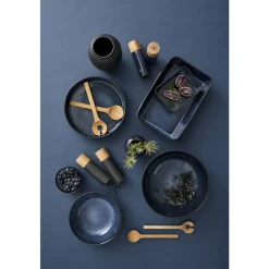 Outlet BITZ Gastro Salatskål Sort/M&oslash;rkeblå