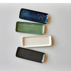 BITZ Gastro Serveringsfad rektangulært Sort/Gr&oslash;n