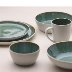 BITZ Gastro Skål Hvid/Gr&oslash;n