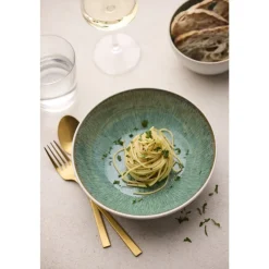 BITZ Gastro Skål Hvid/Gr&oslash;n