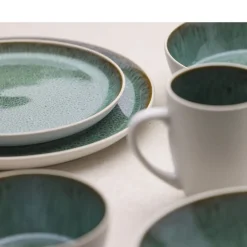 Outlet BITZ Gastro Suppeskål Hvid/Gr&oslash;n