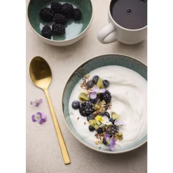 Outlet BITZ Gastro Suppeskål Hvid/Gr&oslash;n