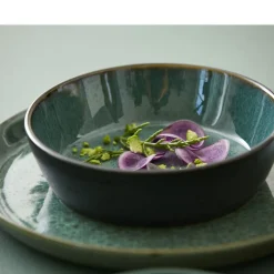 Sale BITZ Gastro Suppeskål Sort/Gr&oslash;n