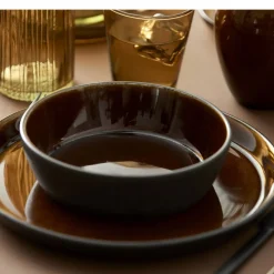 Sale BITZ Gastro Suppeskål Sort/Amber