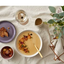 Discount BITZ Gastro Tallerken Sort/Lilla