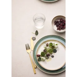 Best BITZ Gastro Tallerken Hvid/Gr&oslash;n