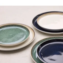 Best BITZ Gastro Tallerken Hvid/Gr&oslash;n