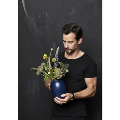 Best BITZ Gastro Vase M&oslash;rkeblå