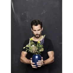 Best BITZ Gastro Vase M&oslash;rkeblå