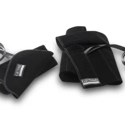 Hot Gense Bestikpose til 12 dele stor Sort