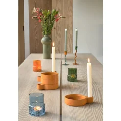 Hot Villa Collection Glow Fyrfadsstage Amber