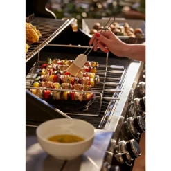 Clearance Rösle Grillspyd m. stativ 6 stk. Stål