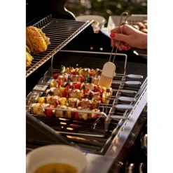 Clearance Rösle Grillspyd m. stativ 6 stk. Stål