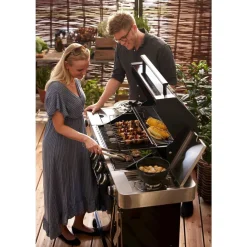 Clearance Rösle Grillspyd m. stativ 6 stk. Stål