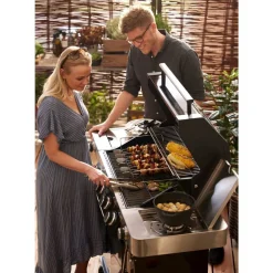 Clearance Rösle Grillspyd m. stativ 6 stk. Stål