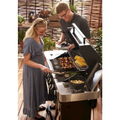 Clearance Rösle Grillspyd m. stativ 6 stk. Stål