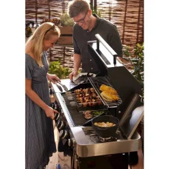 Clearance Rösle Grillspyd m. stativ 6 stk. Stål