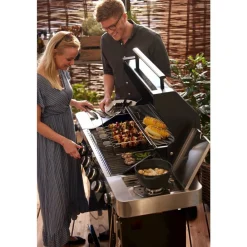 Clearance Rösle Grillspyd m. stativ 6 stk. Stål