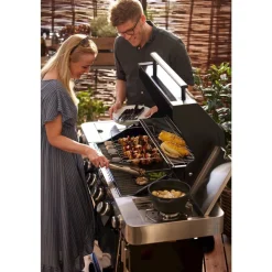 Clearance Rösle Grillspyd m. stativ 6 stk. Stål