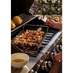 Clearance Rösle Grillspyd m. stativ 6 stk. Stål