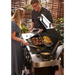 Clearance Rösle Grillspyd m. stativ 6 stk. Stål