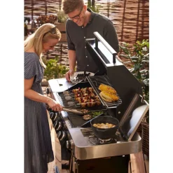 Clearance Rösle Grillspyd m. stativ 6 stk. Stål