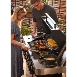 Clearance Rösle Grillspyd m. stativ 6 stk. Stål