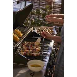 Clearance Rösle Grillspyd m. stativ 6 stk. Stål