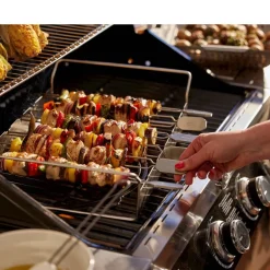 Clearance Rösle Grillspyd m. stativ 6 stk. Stål