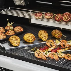 Clearance Rösle Grillspyd m. stativ 6 stk. Stål