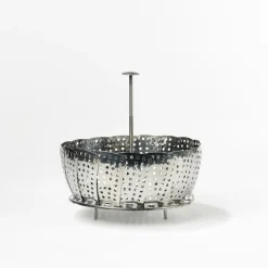 New Funktion Grøntsagsdampindsats Stål