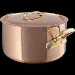Hot Mauviel Gryde med låg Copper