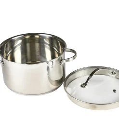 Sale Funktion Gryde med låg Blankt stål