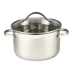 Sale Funktion Gryde med låg Blankt stål