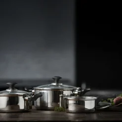 Best Funktion Grydesæt 6 dele Blankt stål