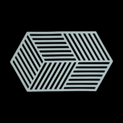 New Zone Denmark Hexagon Bordskåner Fog blue