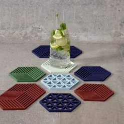 Discount Zone Denmark Hexagon Bordskåner Mint