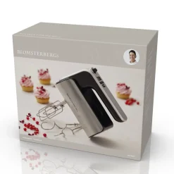 Blomsterbergs Håndmikser Sort/Stål